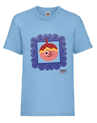 Dětské tričko Koki obraz Sky Blue
