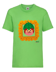 Dětské tričko Mlaskoš obraz Lime